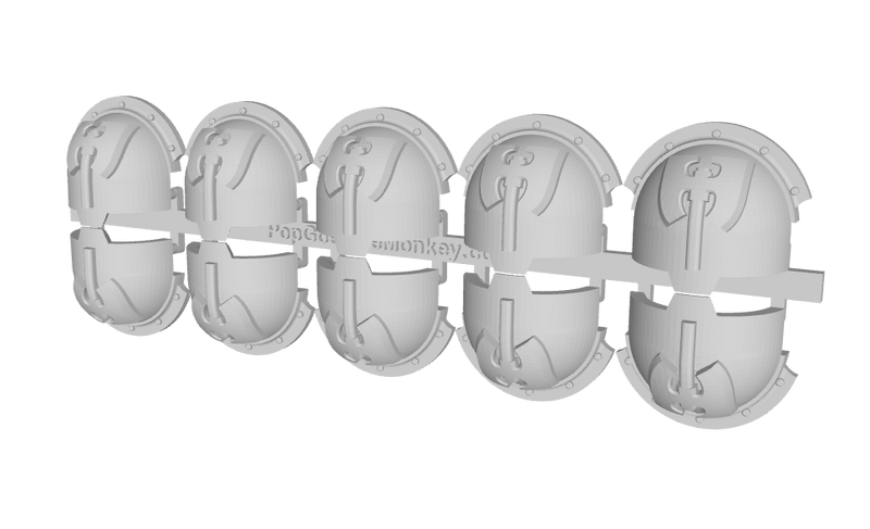 10x Dark Axes - T:10b Indomitus Prime Pads