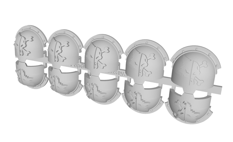 10x Death Hunters - T:10b Indomitus Prime Pad