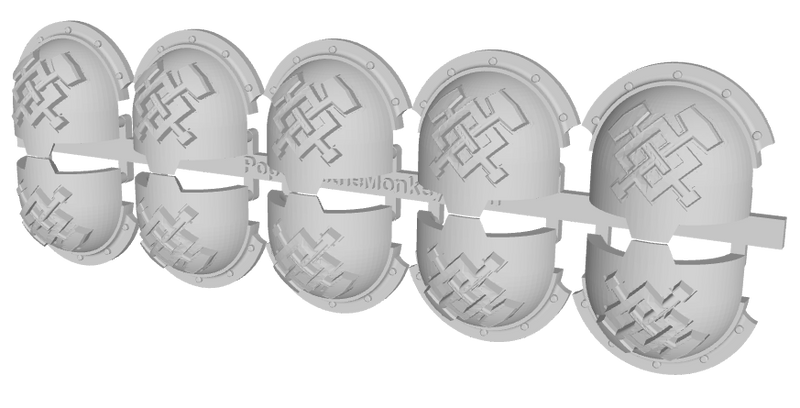 10x Earthbreakers - 10th Ed. Terminator Ridged Pads
