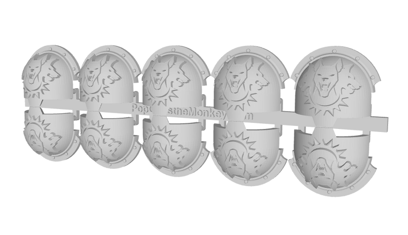 10x Hounds of Tartarus - T:10b Indomitus Prime Pads