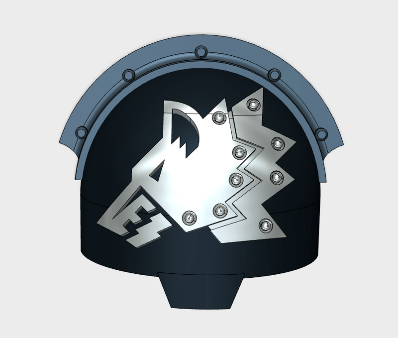 10x Iron Wolves - T:10b Indomitus Prime Pads