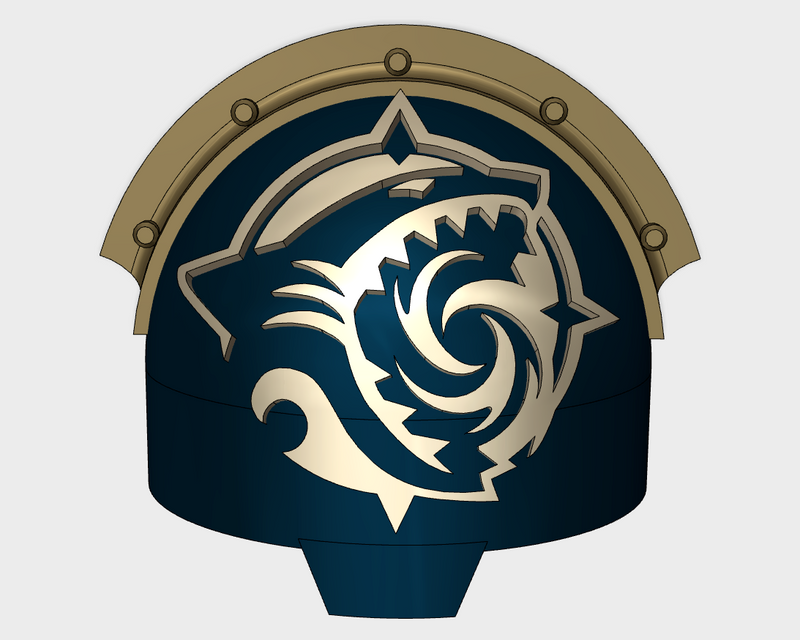 10x Leviathan Wardens (R) - 10th Ed. Terminator Ridged Pads