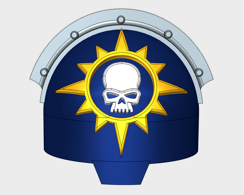 10x Nova Skulls - T:10b Indomitus Prime Pads