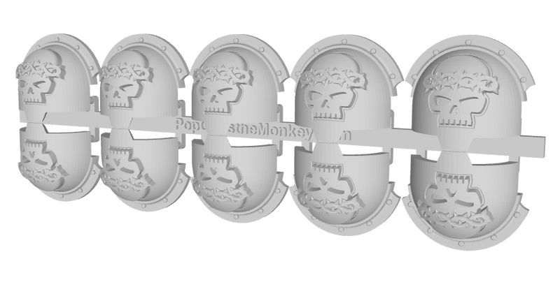 10x Penitent Lords - 10th Ed. Terminator Ridged Pads
