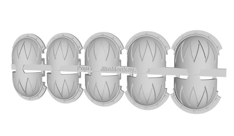 10x Sawtooth 2 - T:10b Indomitus Prime Pads