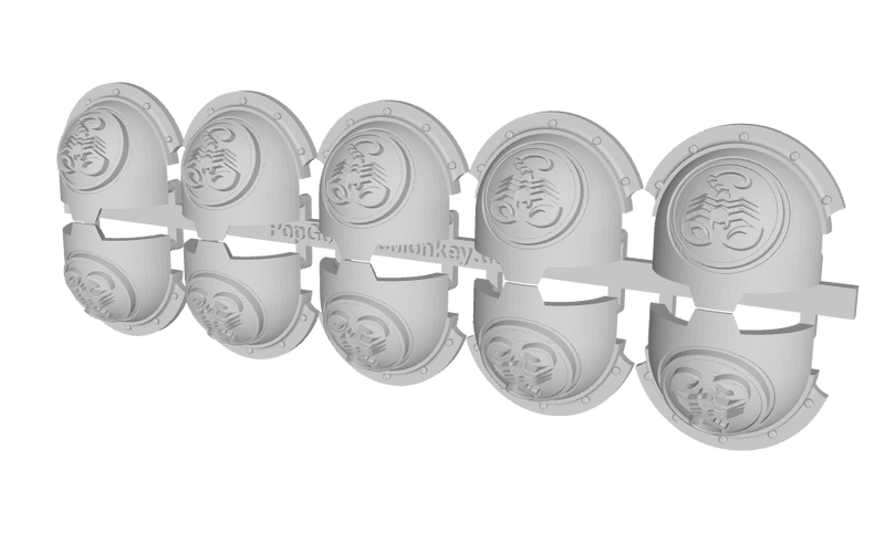 10x Scorpio Legion - T:10b Indomitus Prime Pads