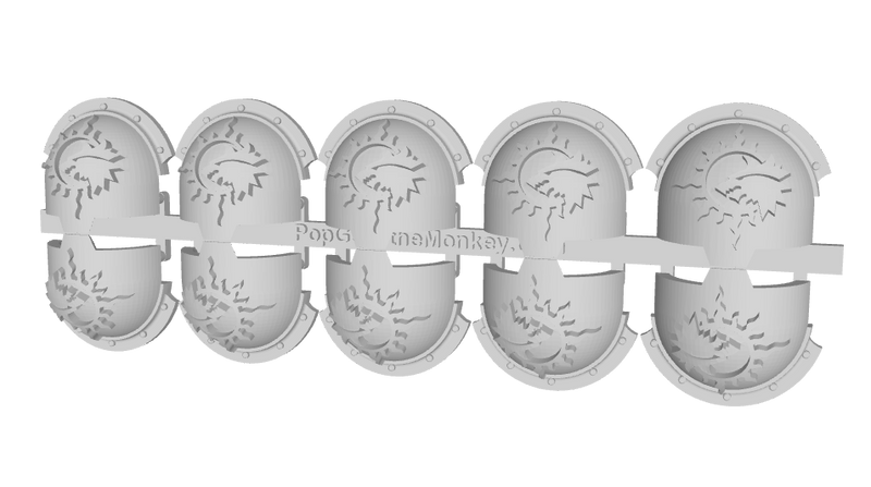 10x Sun Wolves - T:10b Indomitus Prime Pads