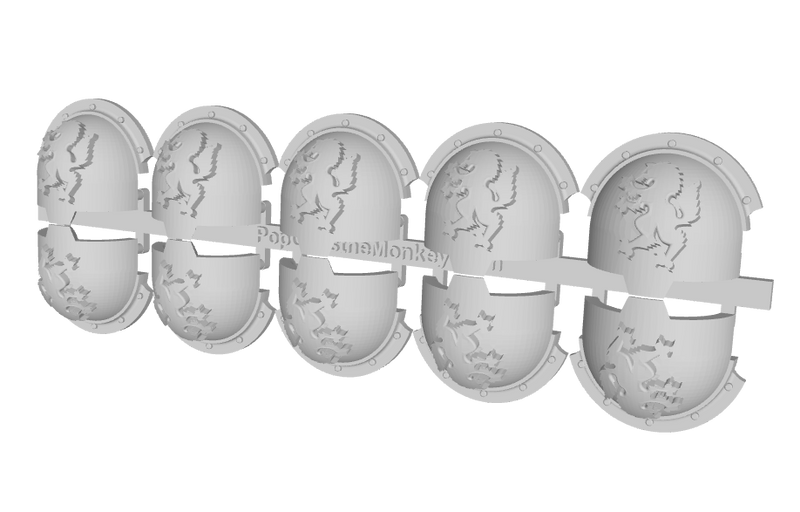 10x Wolf Rampant - T:10b Indomitus Prime Pad