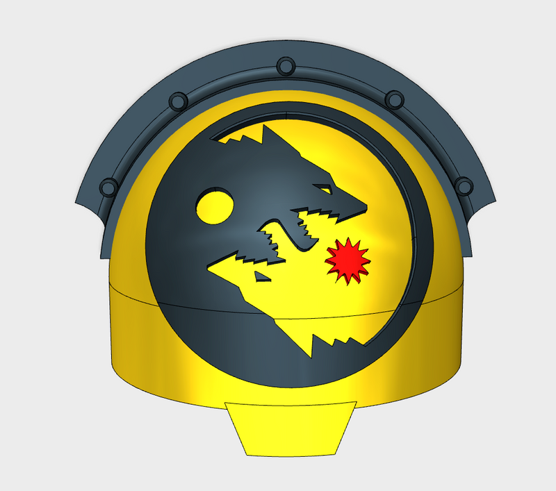 10x Ying Yang Wolf - T:10b Indomitus Prime Pads