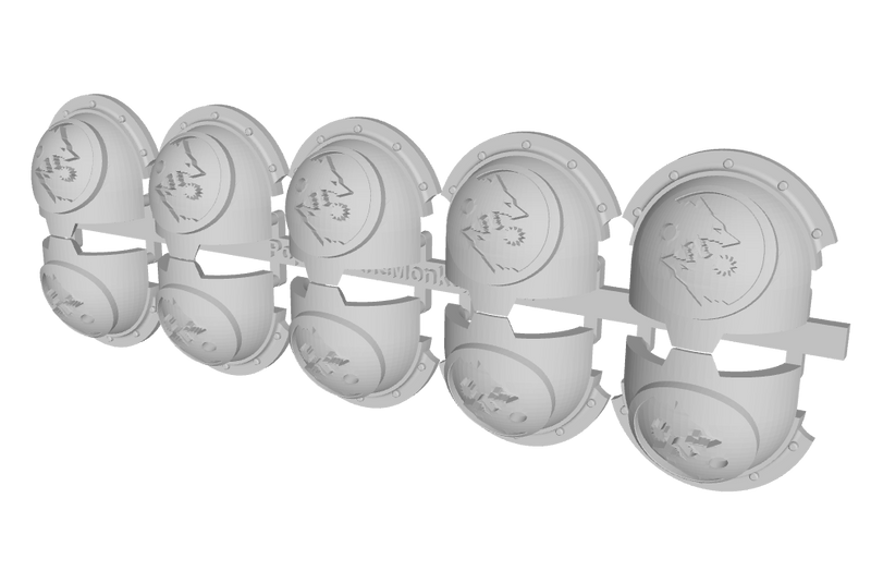 10x Ying Yang Wolf - T:10b Indomitus Prime Pads