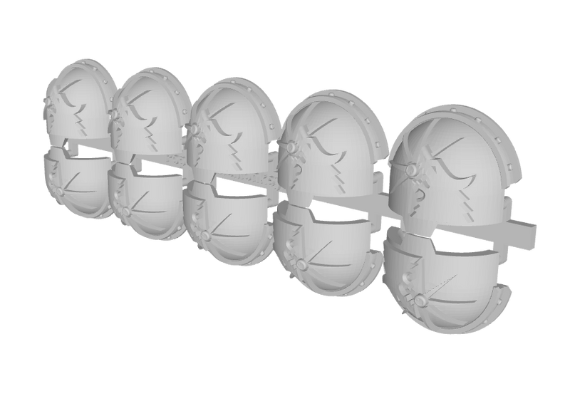 10x Howlers - T:10d Indomitus Prime Pads