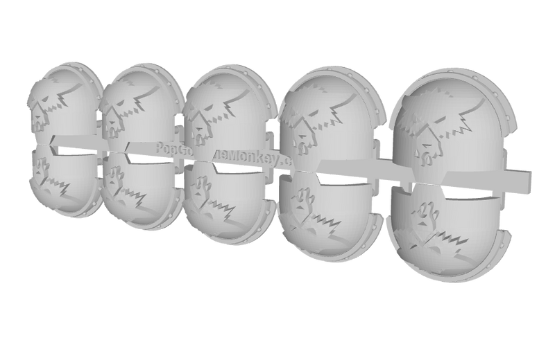 10x Redmaws - T:10d Indomitus Prime Pads