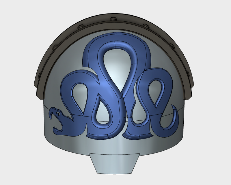 10x Iron Snakes - T:10d Indomitus Prime Pads