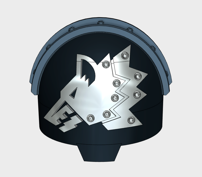 10x Iron Wolves - T:10d Indomitus Prime Pads