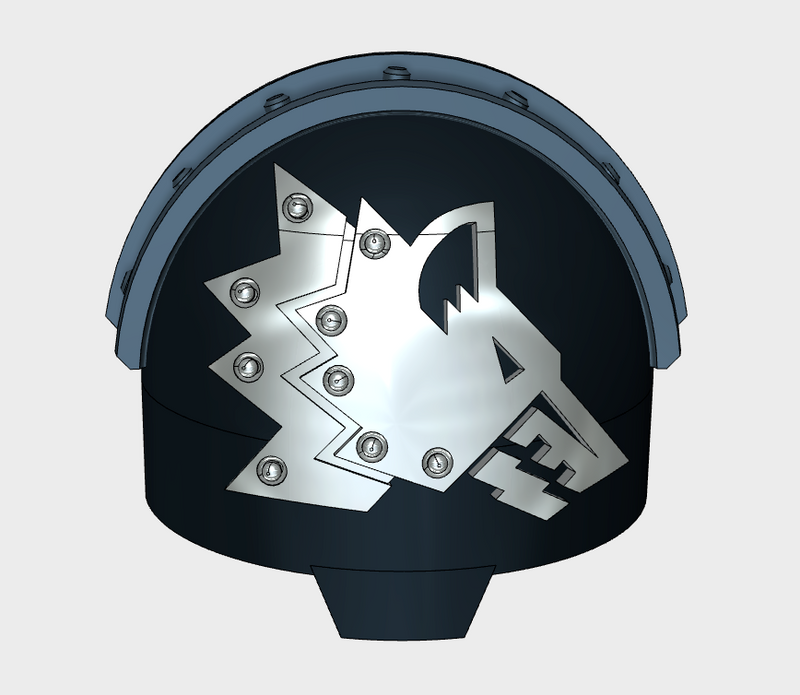 10x Iron Wolves (R)- T:10d Indomitus Prime Pads