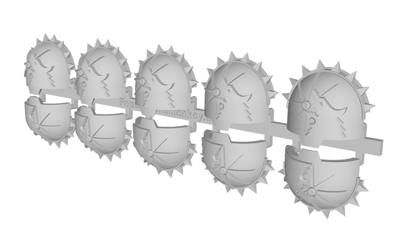 10x Howlers - T:10k Indomitus Prime Pads