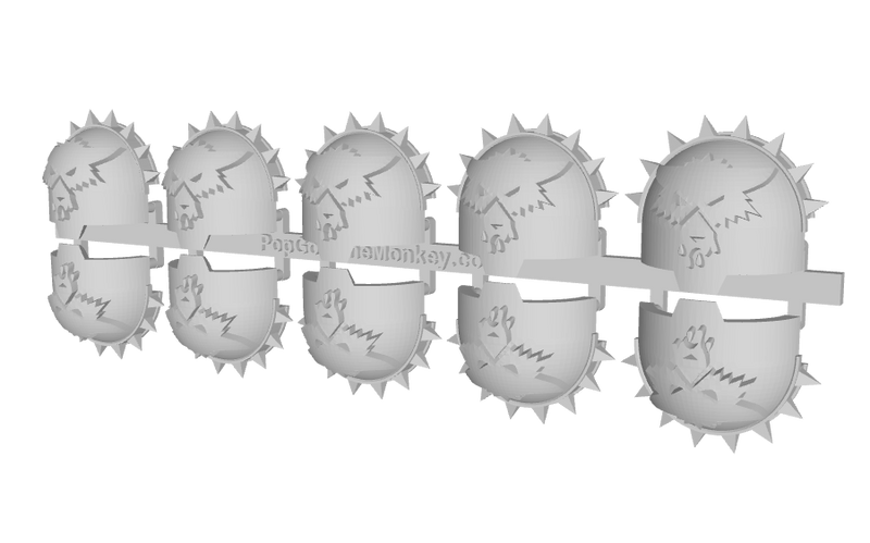 10x Redmaws - T:10k Indomitus Prime Pads