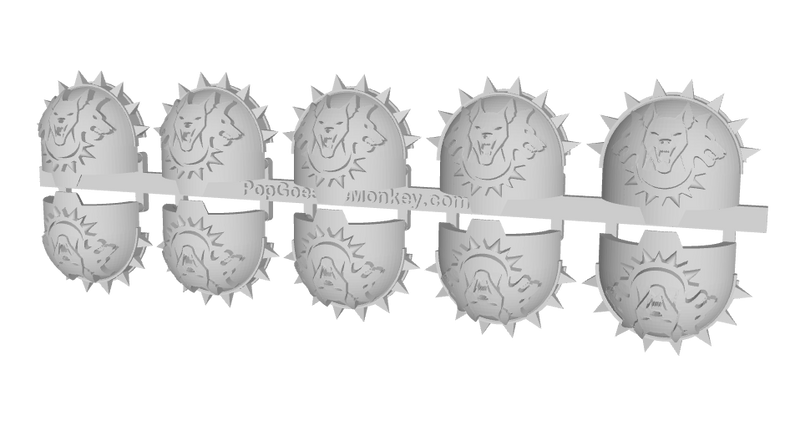 10x Hounds of Tartarus - T:10k Indomitus Prime Pads