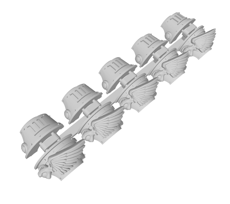 5x New Talon Wing - T:4a Chaos Terminator Pads