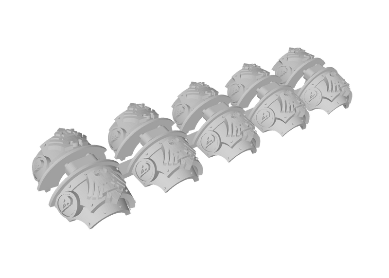 Raven XIX - T:2a Cataphractii Shoulder Sets