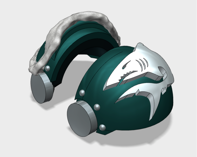 5x Markodon Jaws - T:3a Tartaros Shoulder Sets