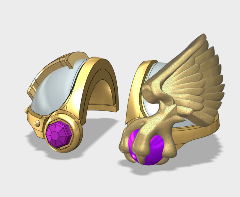 5x New Talon Wing - T:3a Tartaros Shoulder Sets