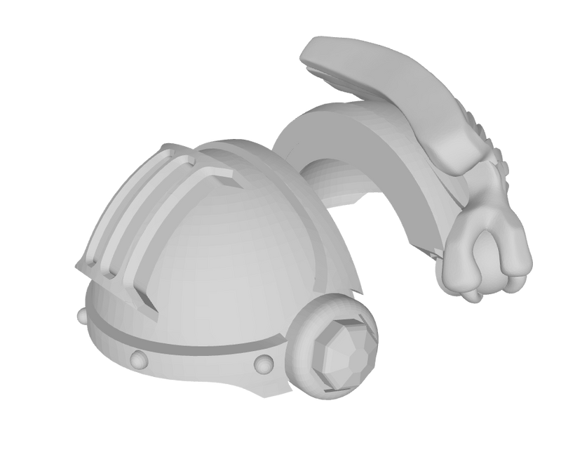 5x New Talon Wing - T:3a Tartaros Shoulder Sets