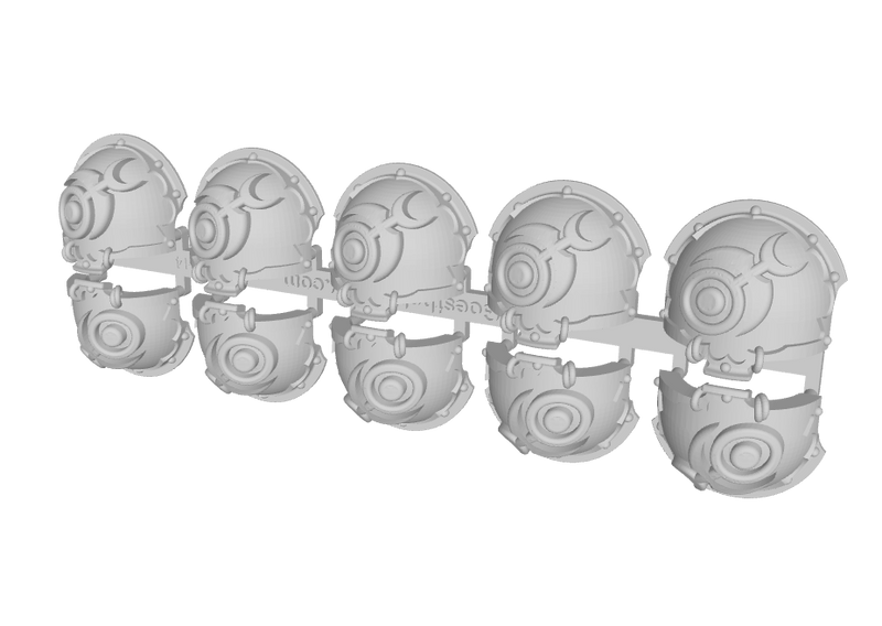 10x Exquisite Bane - T:4a Chaos Terminator Shoulders