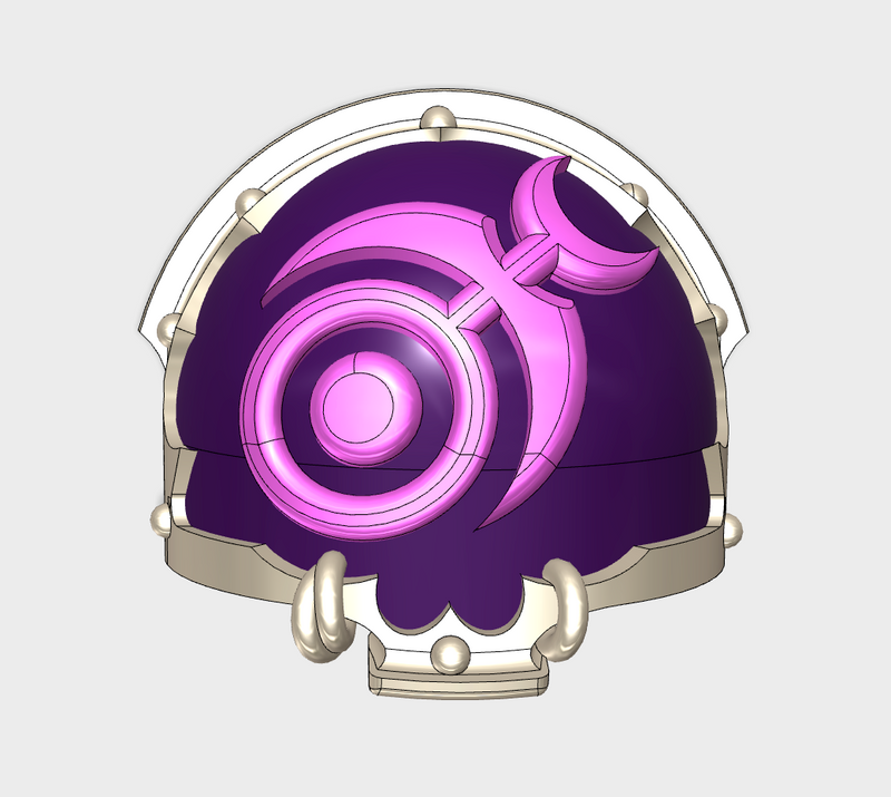 10x Exquisite Bane - T:4a Chaos Terminator Shoulders