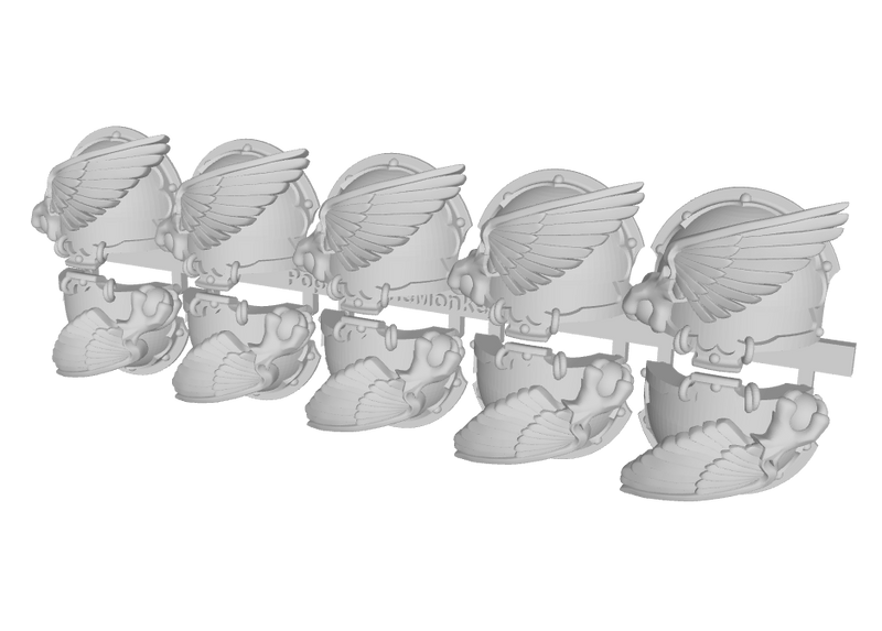 10x New Talon Wing - T:4a Chaos Terminator Shoulders