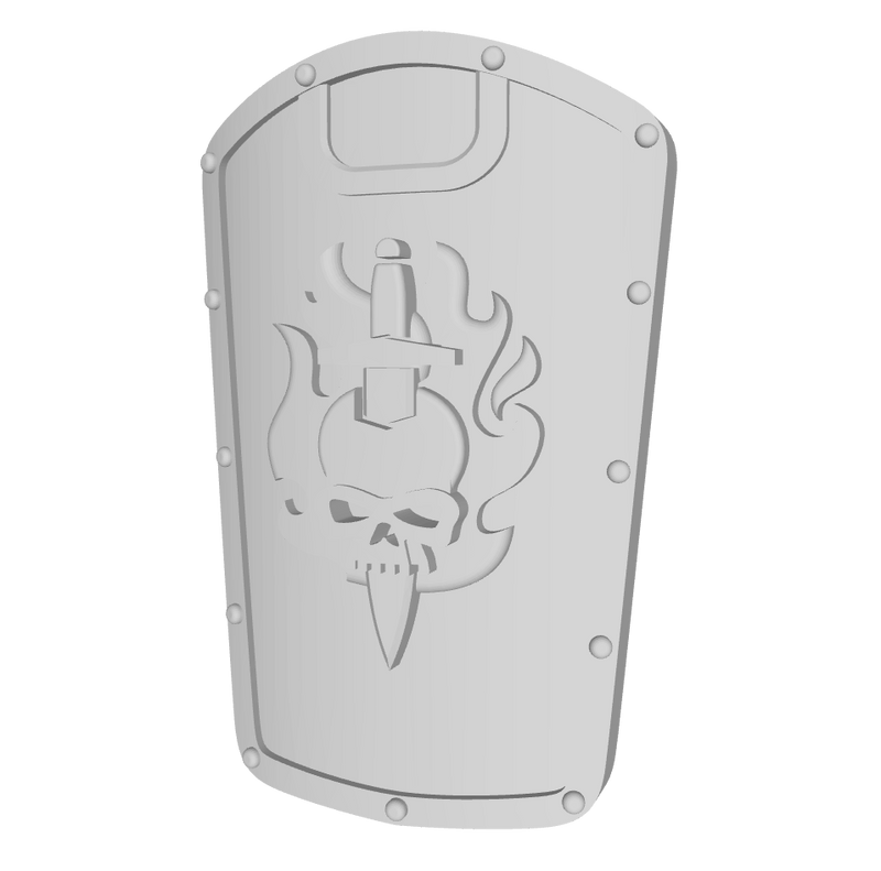 Ghosts of Nocturne- Tactical Power Shields (Left)