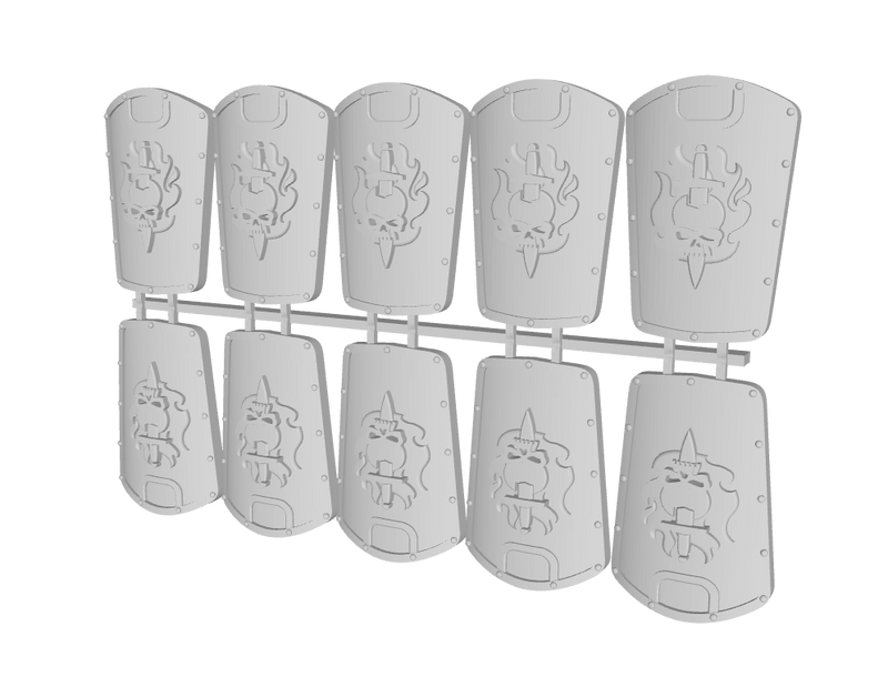 Ghosts of Nocturne- Tactical Power Shields (Left)