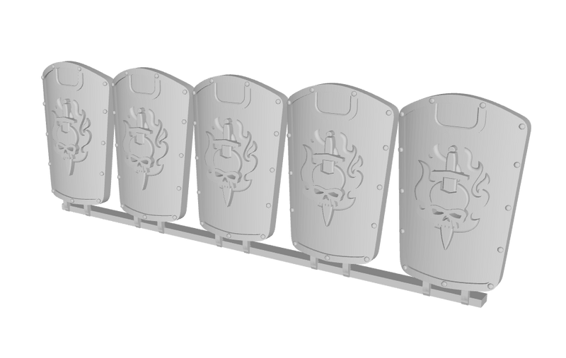 Ghosts of Nocturne- Tactical Power Shields (Left)