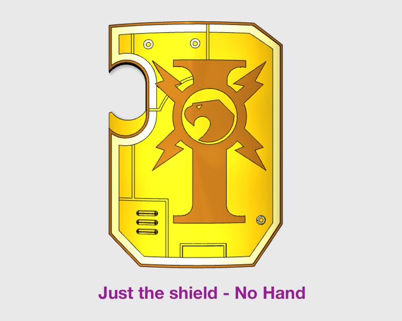 Royal Guard - Terminator Wall Shields (no hand)