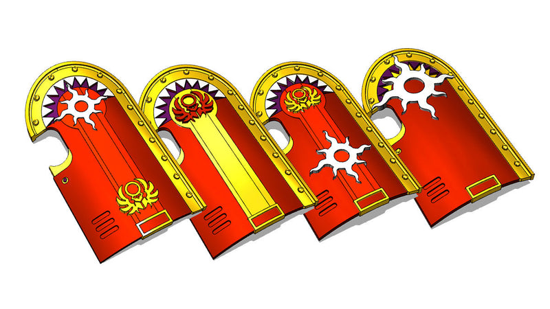 Sorcerer Legion - Tizcan Boarding Shields (Variety Pack)
