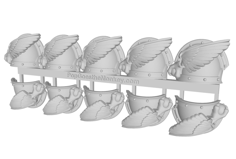 10x New Talon Wing - 10th Ed. Chaos Terminator Pads