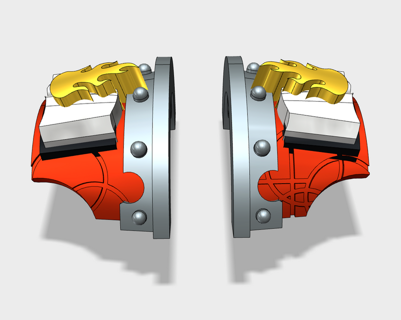 6x Divine Word - 3rd Ed. Cataphractii Shoulder Sets