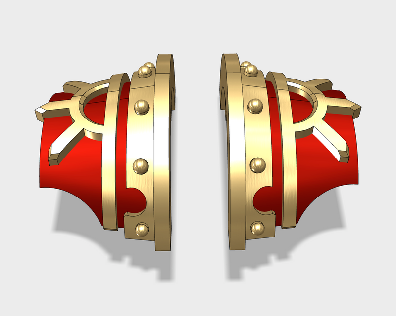 6x Justaerin Eye - 3rd Ed. Cataphractii Shoulder Sets