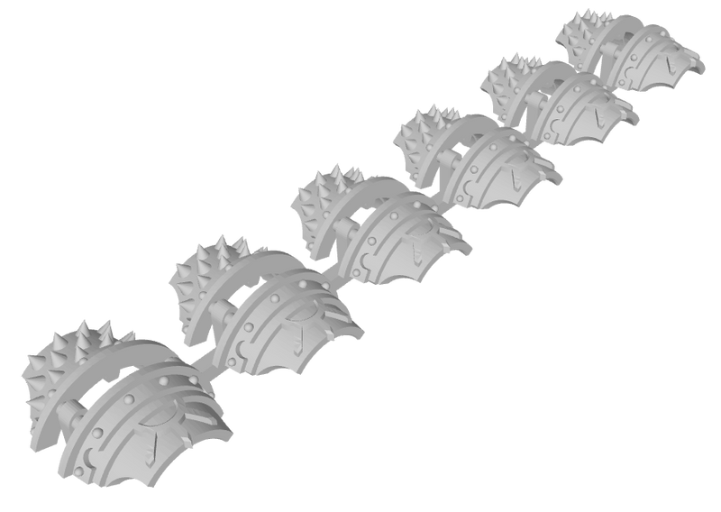 6x Justaerin Eye - 3rd Ed. Cataphractii Shoulder Sets