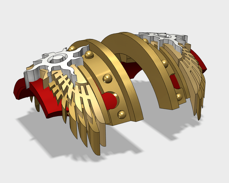 6x Sorcerer Sun - 3rd Ed. Cataphractii Shoulder Sets
