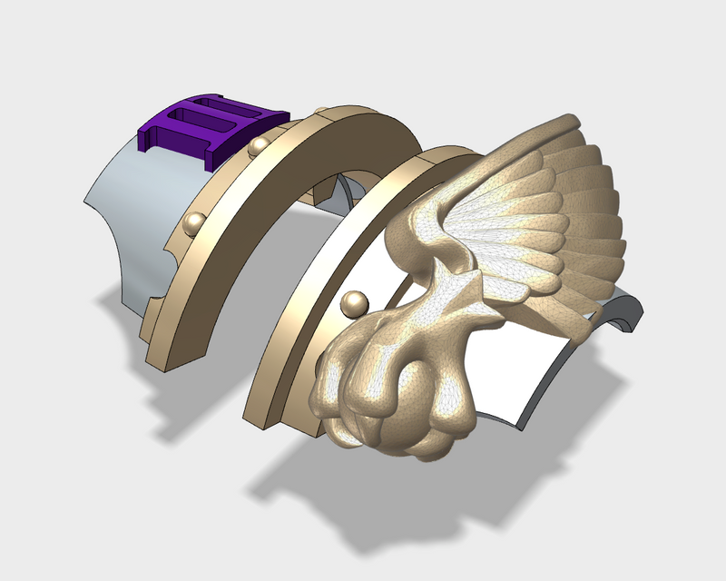 6x Talon Wing - 3rd Ed. Cataphractii Shoulder Sets