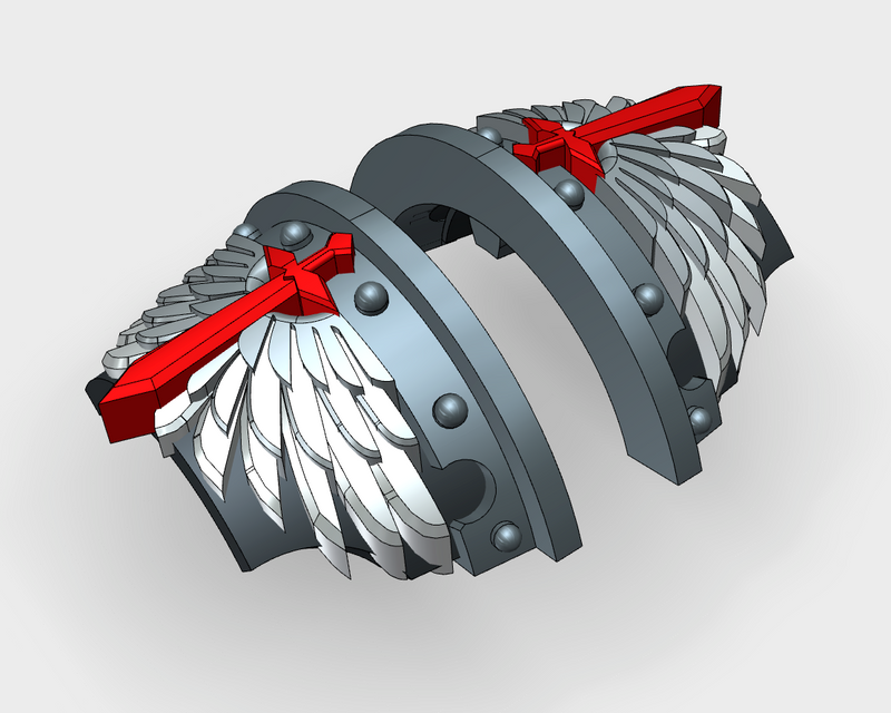 6x Winged Sword - 3rd Ed. Cataphractii Shoulder Sets