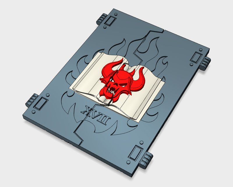 Burning Demon : Top-Hatch Doors