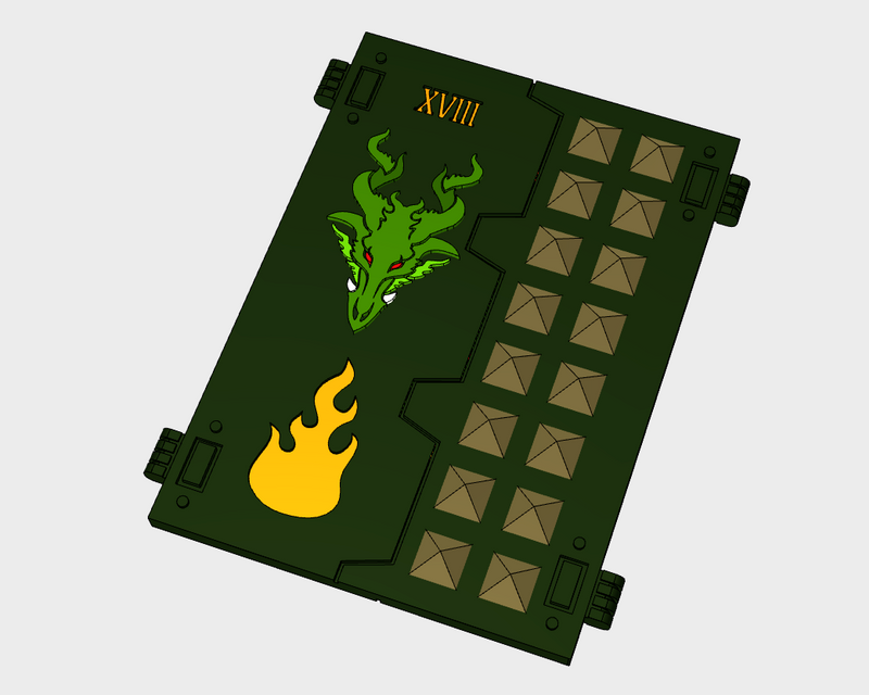 Dragonfire Legion : Top-Hatch Doors
