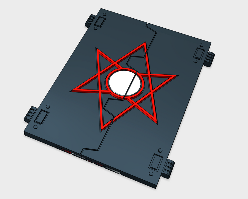 Knight Star & Checkerboard : Top-Hatch Doors