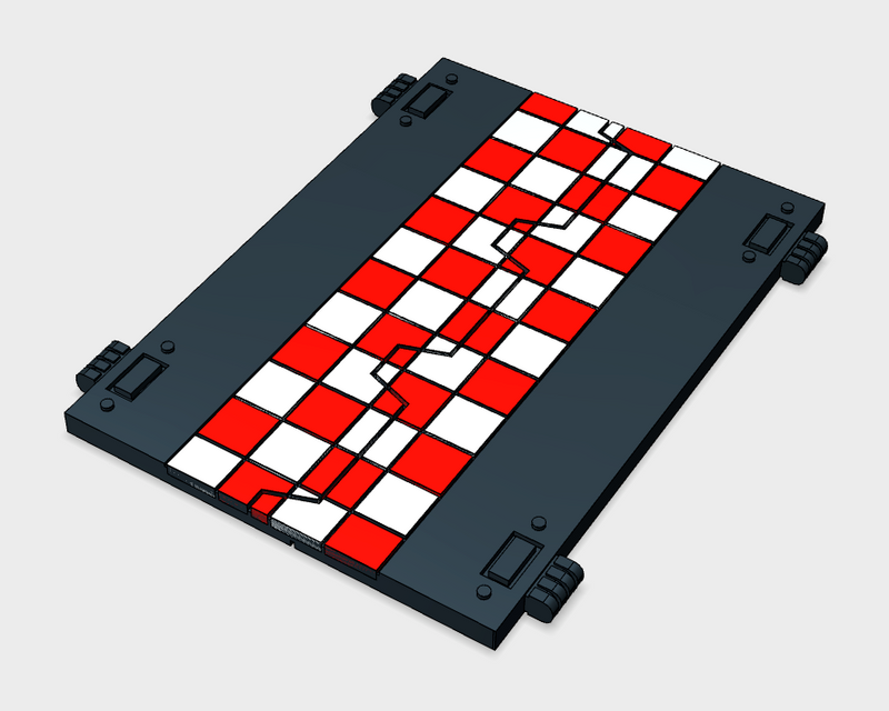 Knight Star & Checkerboard : Top-Hatch Doors