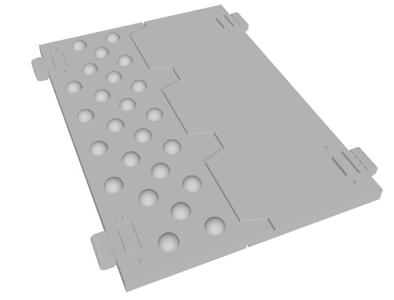 Blank/Half-Studded : Top-Hatch Doors