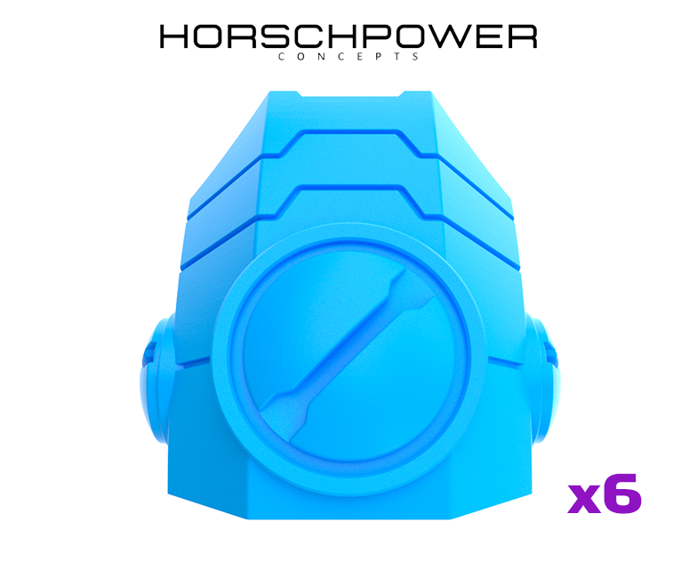 6x Sept'Powr - Tsunami Mech Pauldrons