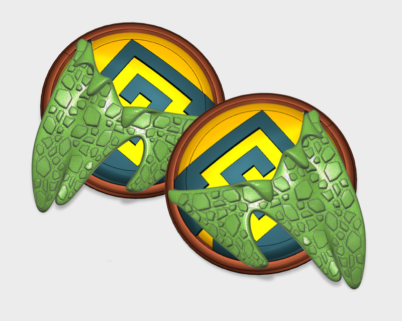 Chimalli Squad - Round Terminator Shields