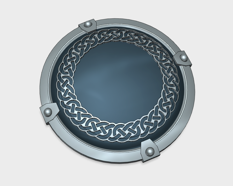 Norse Ring - Round Terminator Shields